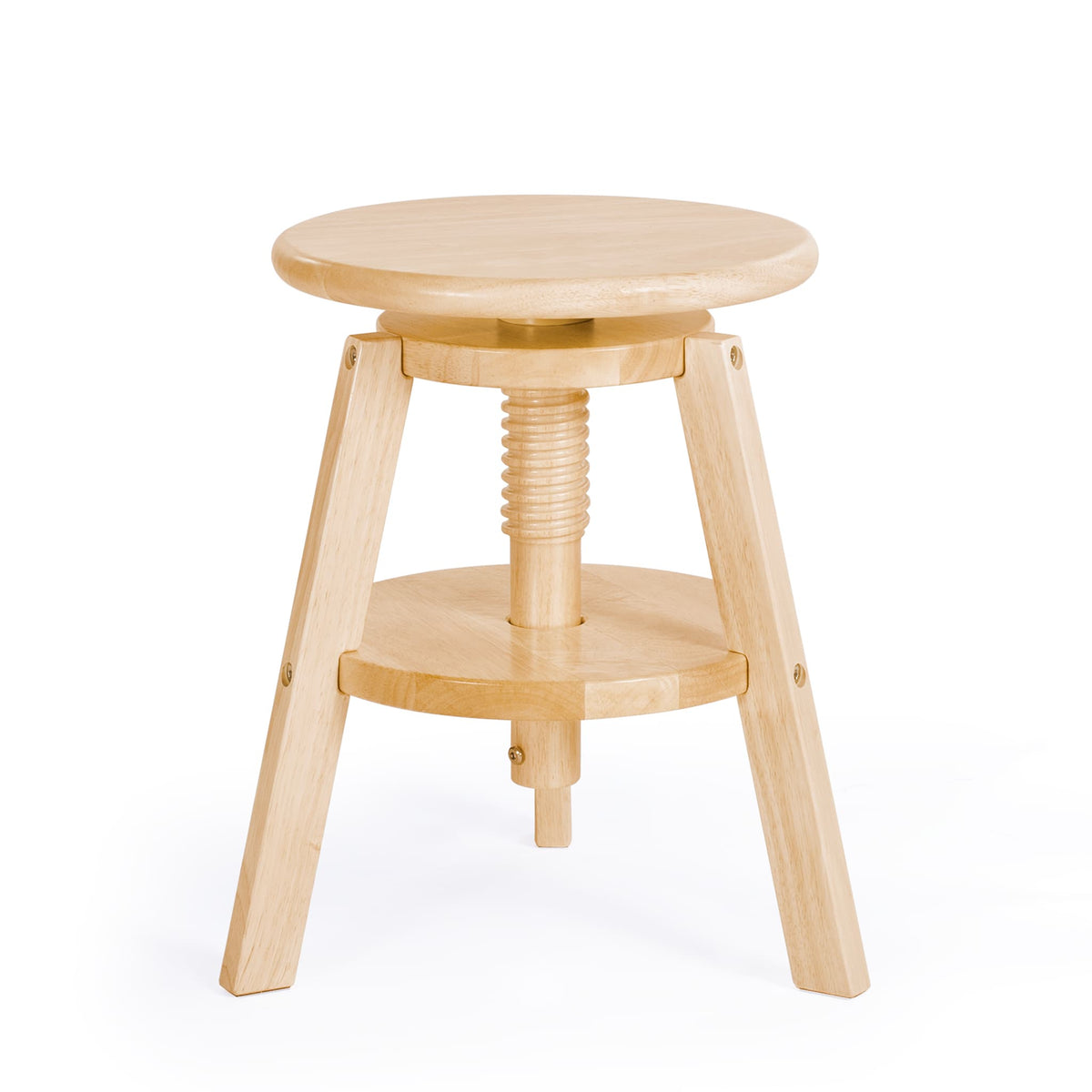 G51094 G51097 Adjustable Drafting Stool Natural Silo 1 Main B | Natural