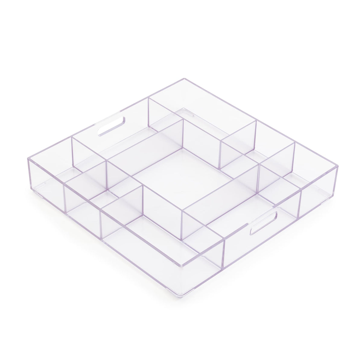 300579 Loose Parts Stackable Tray Clear Silo 1 | Clear