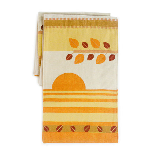 U7239 Fall Decorative Runner Folded Silo 1