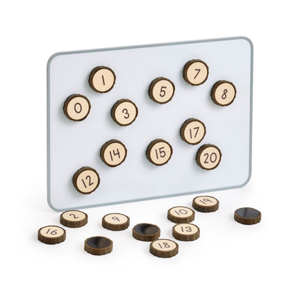 301403 Magnetic Wood Cookie Counters Silo 21