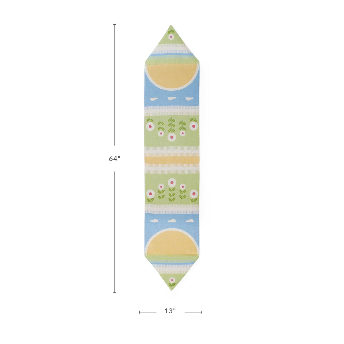 U7238 Spring Decorative Runner Dimensions