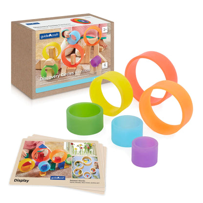 300618 Discovery Circles Rainbow Main Image | Multicolor