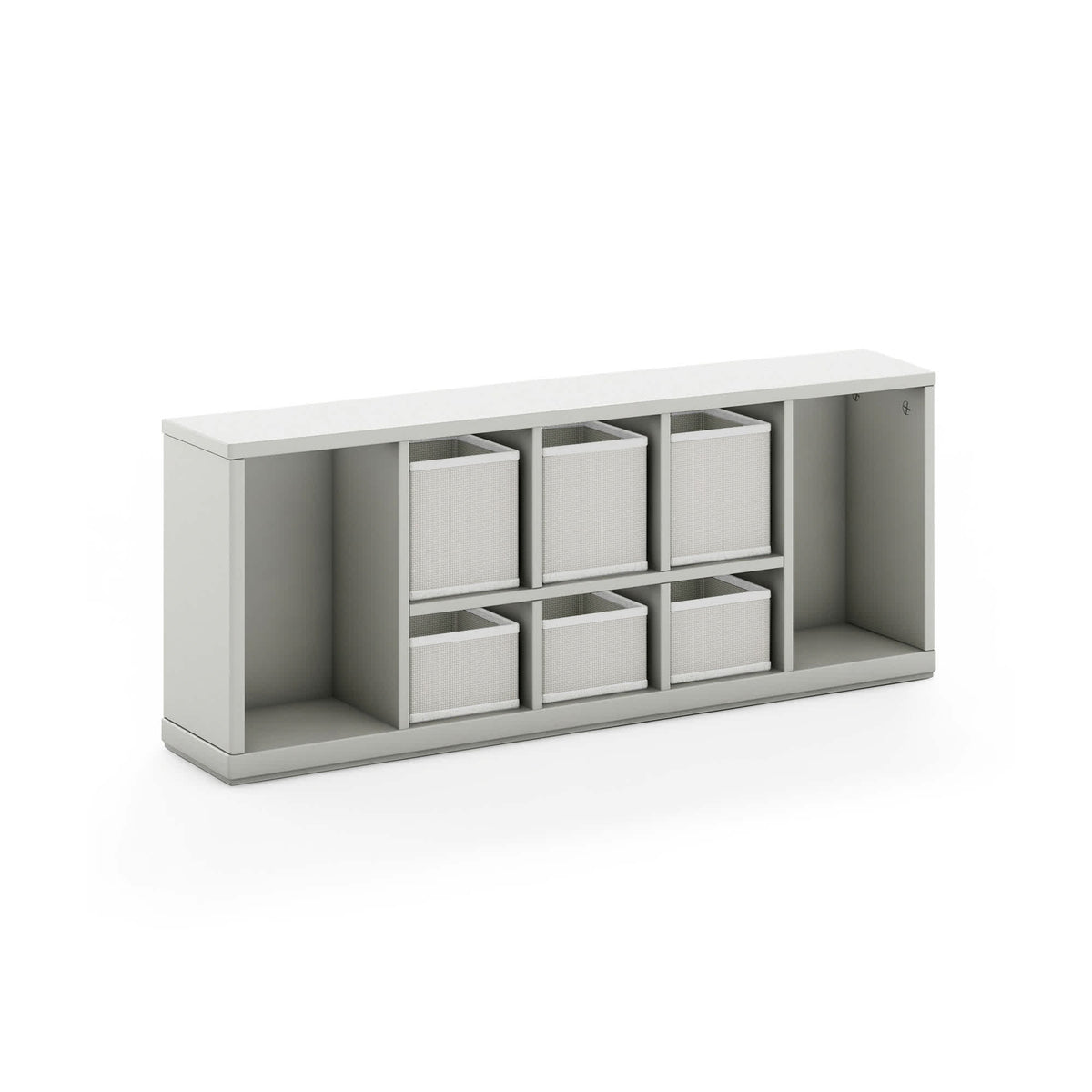 G77204 Martha Stewart Crafting Kids Cubby Organizer Gray | Gray