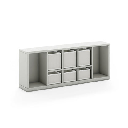 G77204 Martha Stewart Crafting Kids Cubby Organizer Gray | Gray