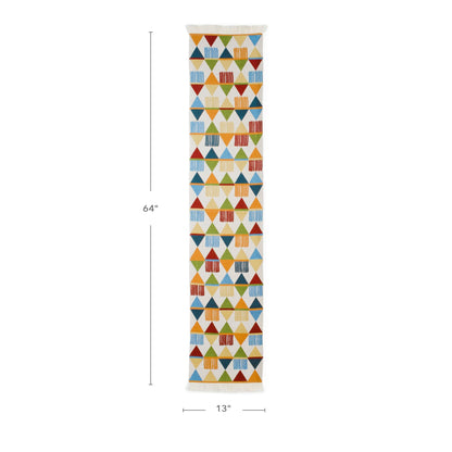 U7235 Vivid Primary Decorative Runner Dimensions