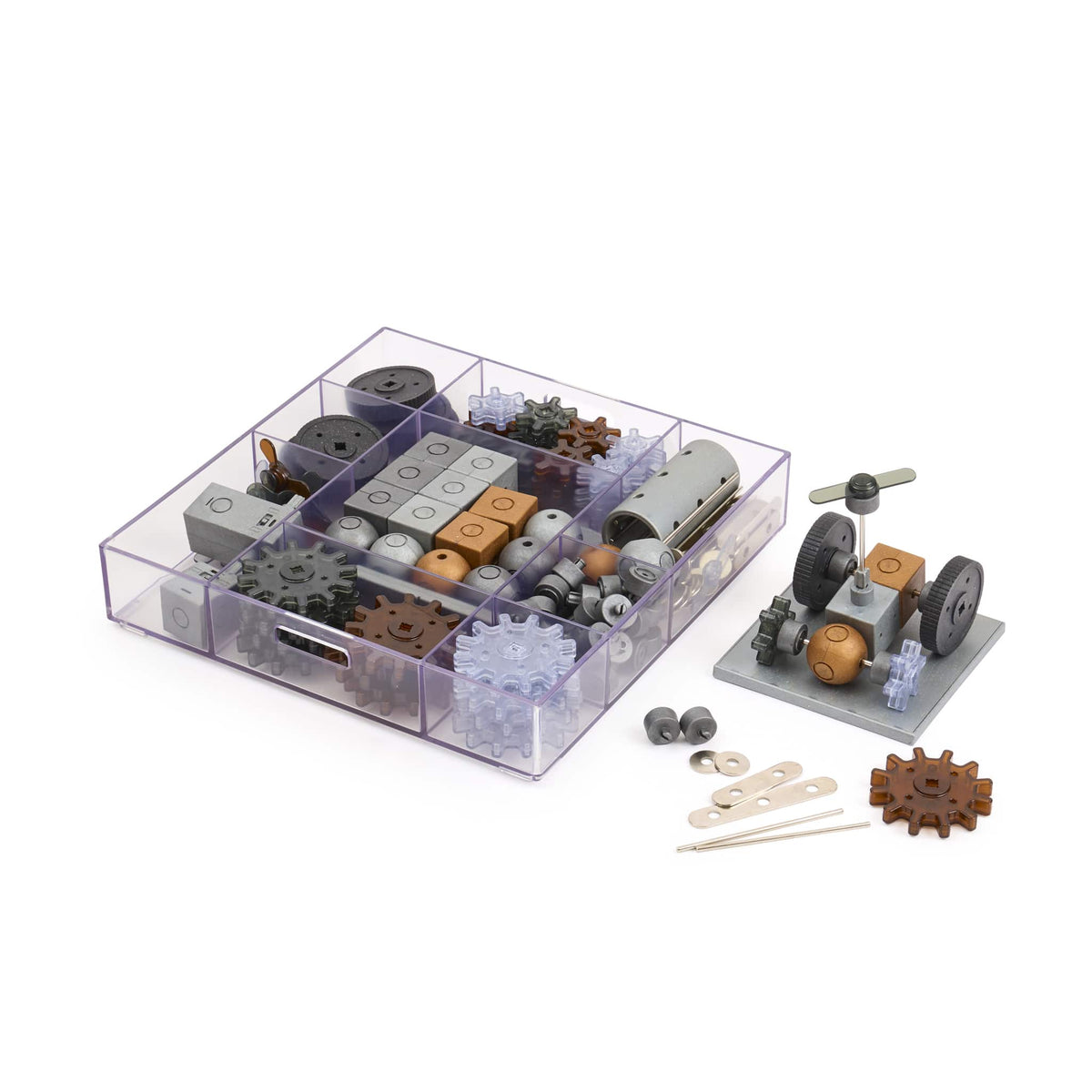 302262 Motors and Magnets Loose Parts STEM Kit Silo 7