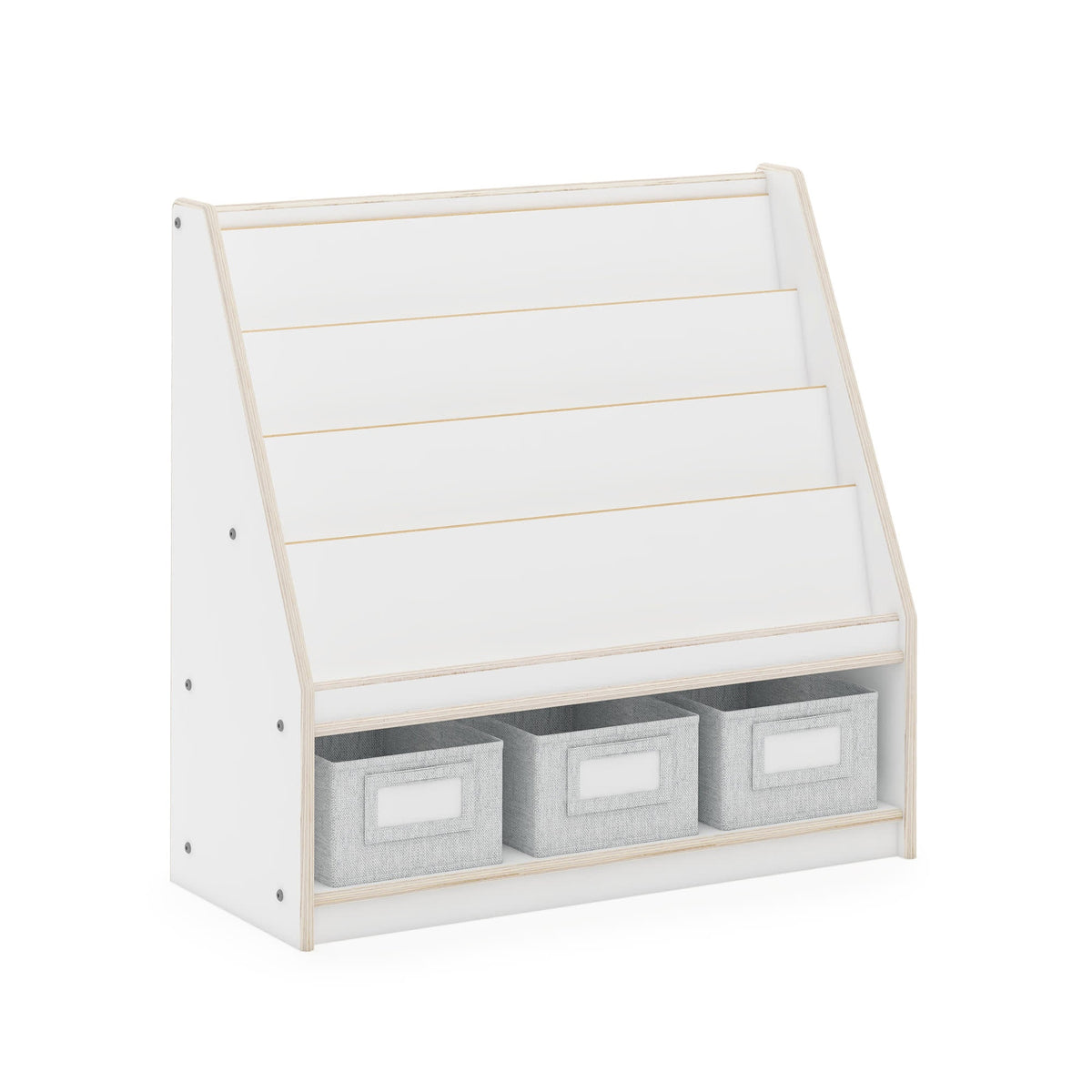 G80221 EdQ Essentials Book and Bin Display White Main-1 | White
