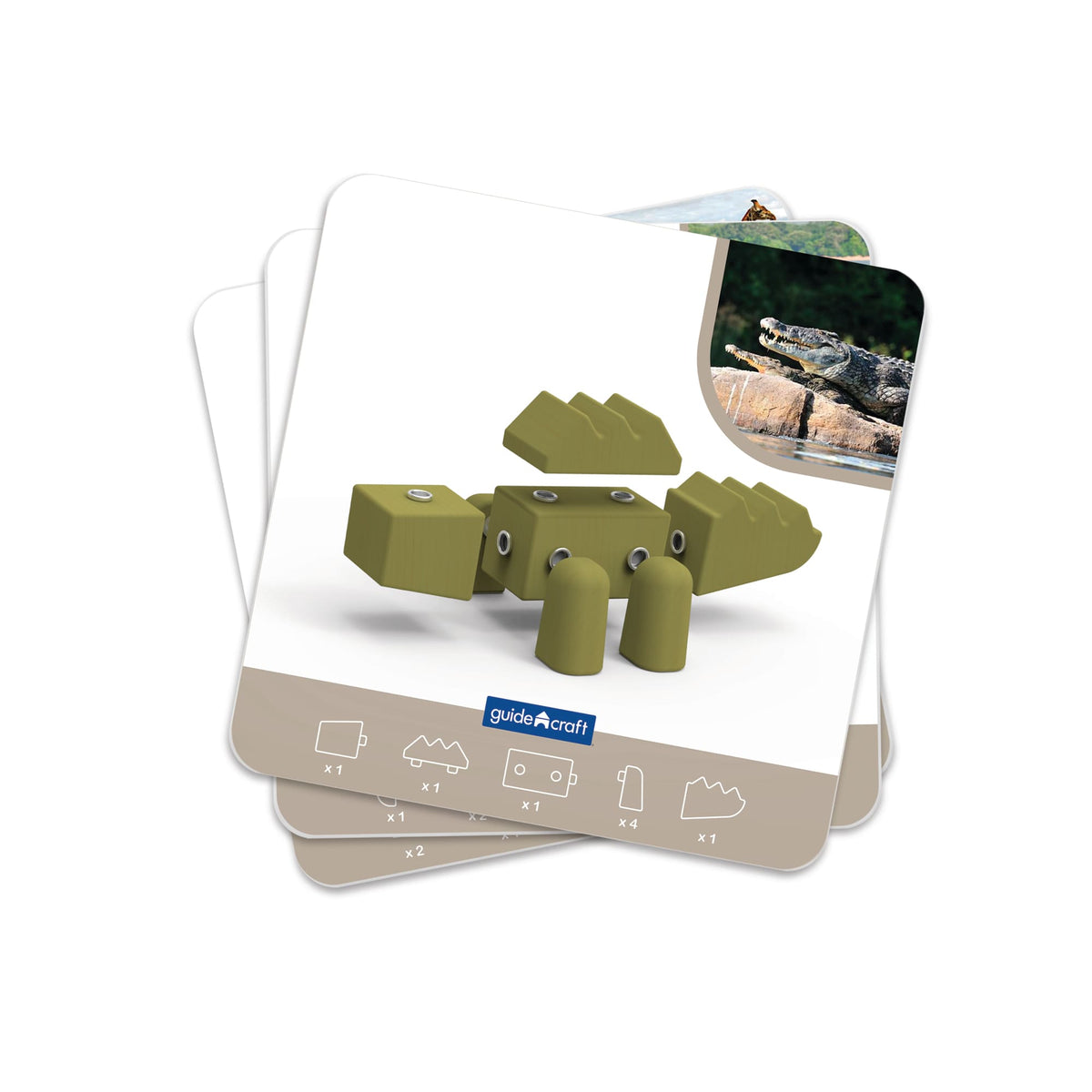 G2061 Snap Block Animals Cards
