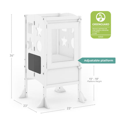 G97324 Classic Kitchen Helper White Dimension Greenguard | White