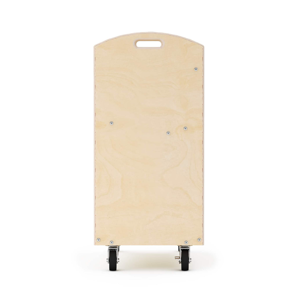 G80334 EdQ Book Cart Natural 3 Side | Natural
