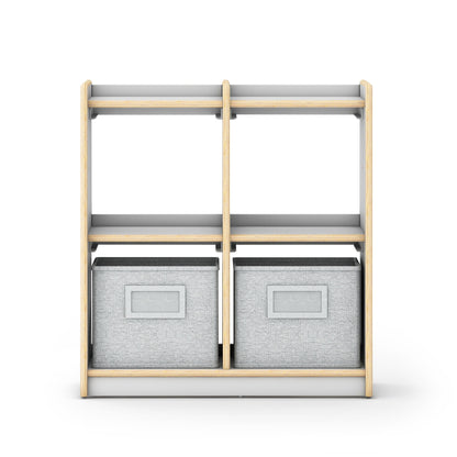 G92217 Curated Storage 2×2 Unit White Silo 2 Front | White