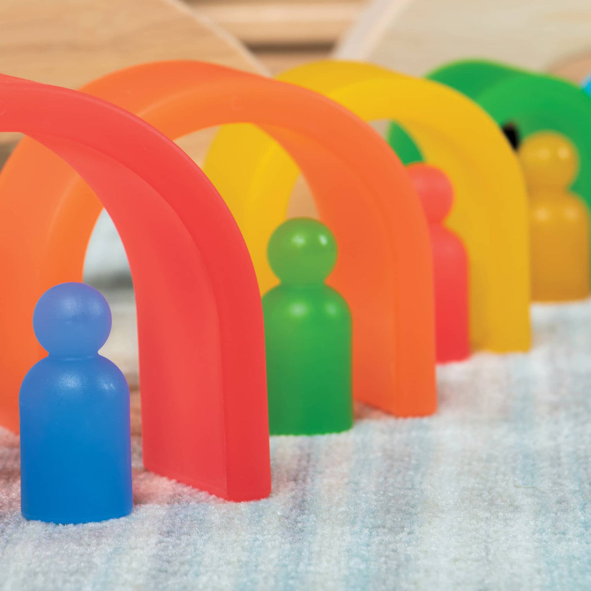 G7504 Discovery Stackers Rainbow Tall Arch Env 3 | Rainbow