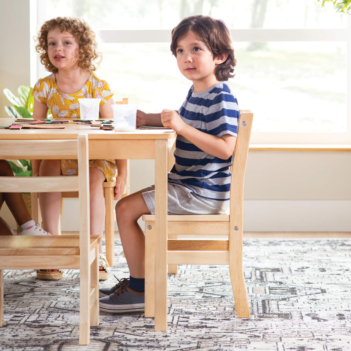 G80372-P EdQ Classroom Table 30 x 48 Lifestyle 5340 | 20 in