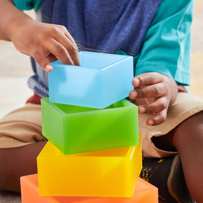 300615 Discovery Squares Primary Lifestyle 2 | Multicolor