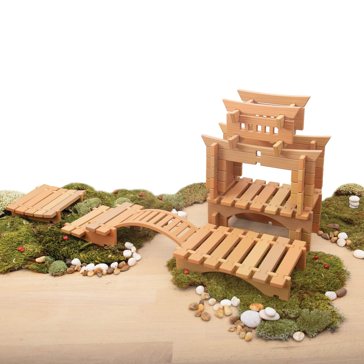 G6114 Tabletop Notch Blocks Eastern 87 pc. set Studio 1 | 87