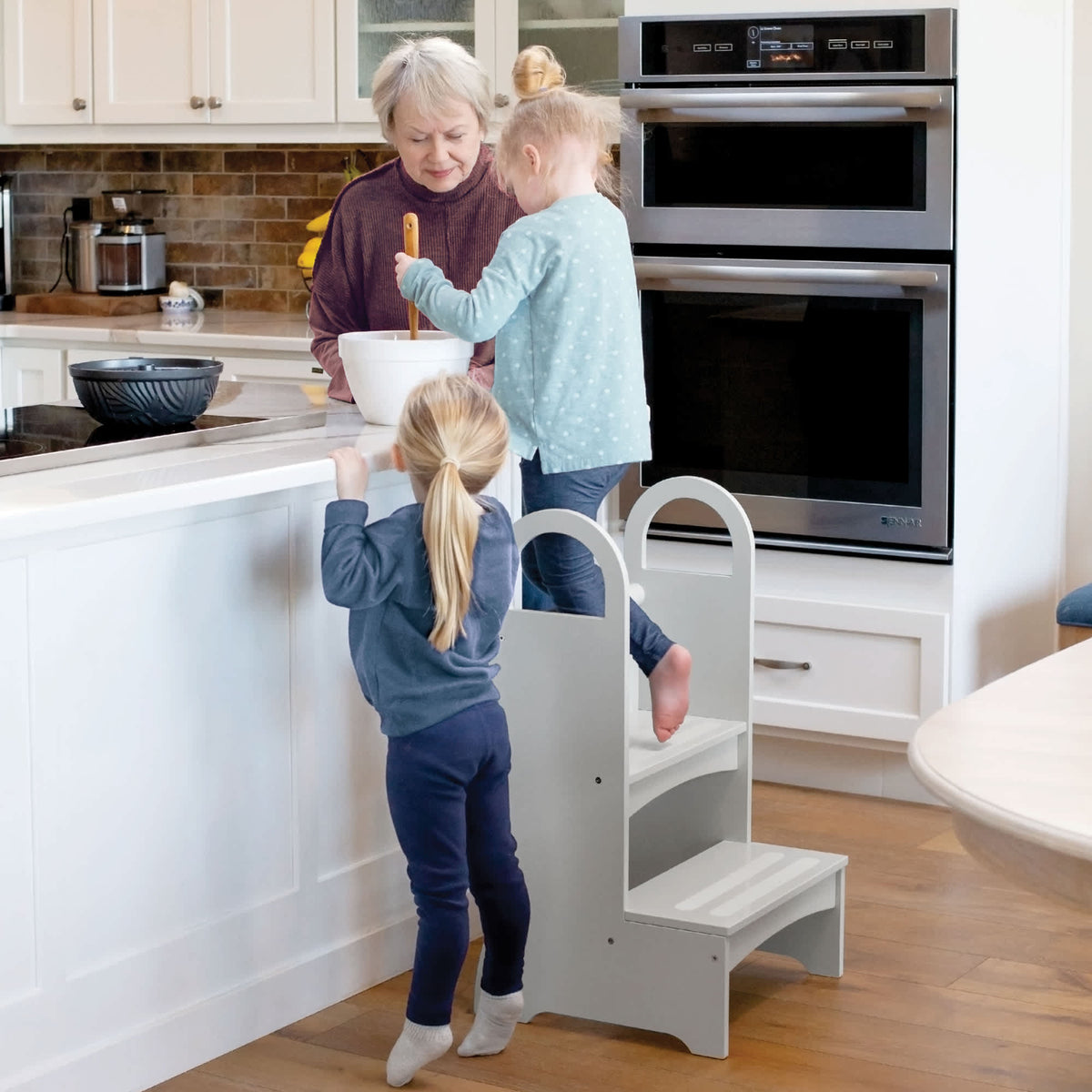 G97021 High Rise Step Up Gray Lifestyle 5 | Gray